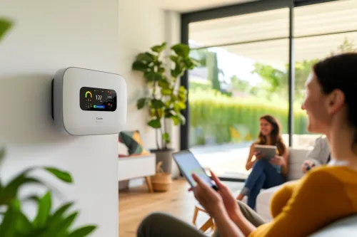 Comparatif des pompes à chaleur air-eau, air-air et géothermiques avec leurs coefficients de performance énergétique