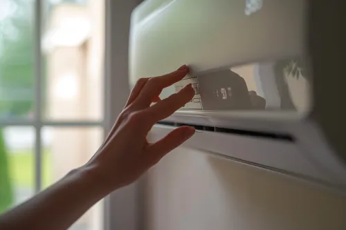 Thermostat réglé à 19°C montrant la température optimale pour réaliser des économies sur le chauffage